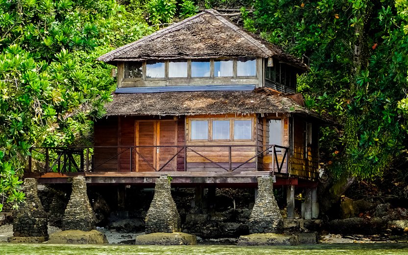 Overwater bungalow