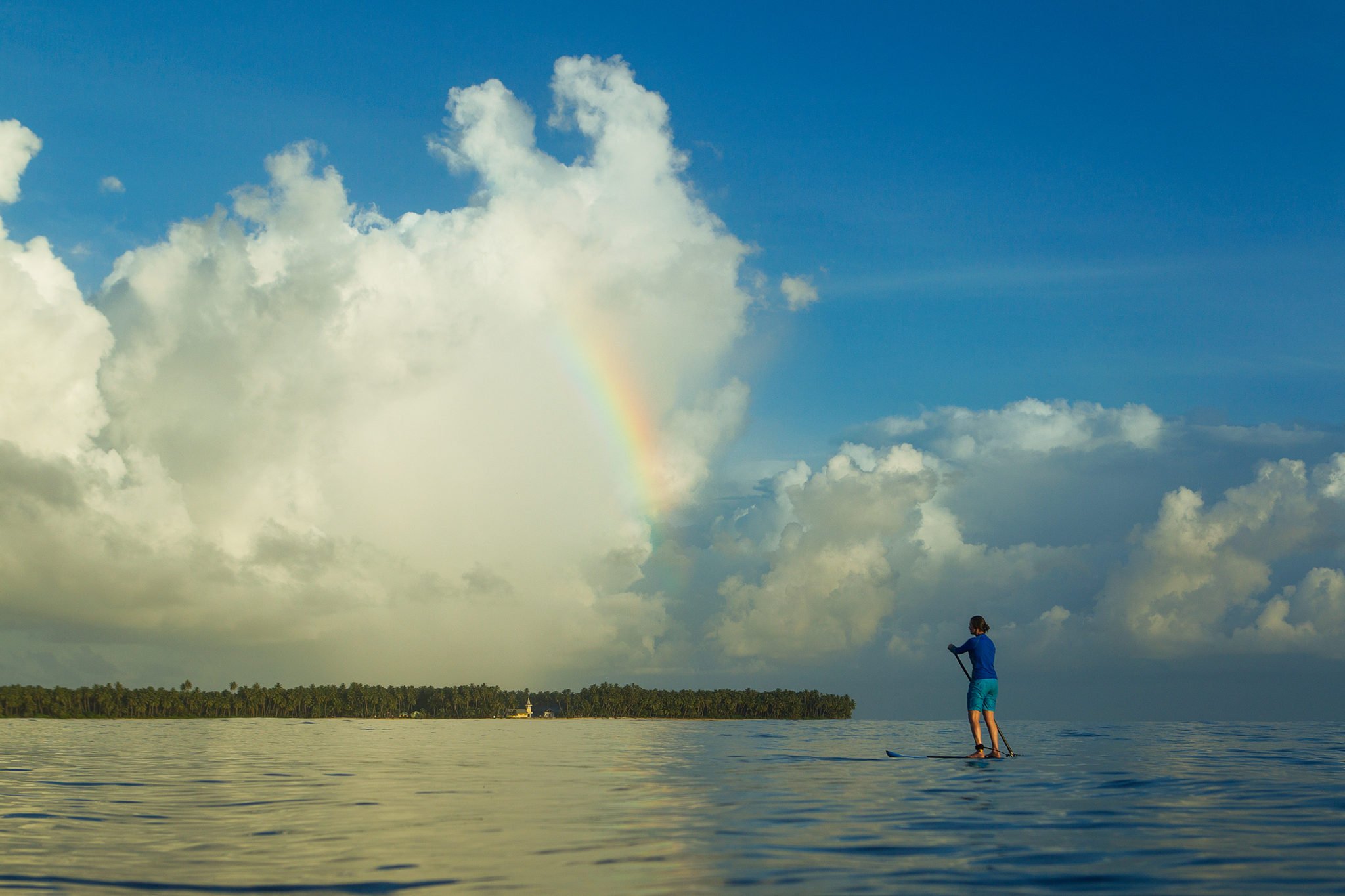 Stand up paddleboarding